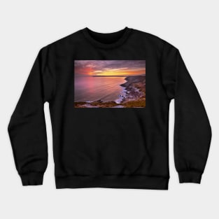 Foxslade Sunset, Gower Crewneck Sweatshirt